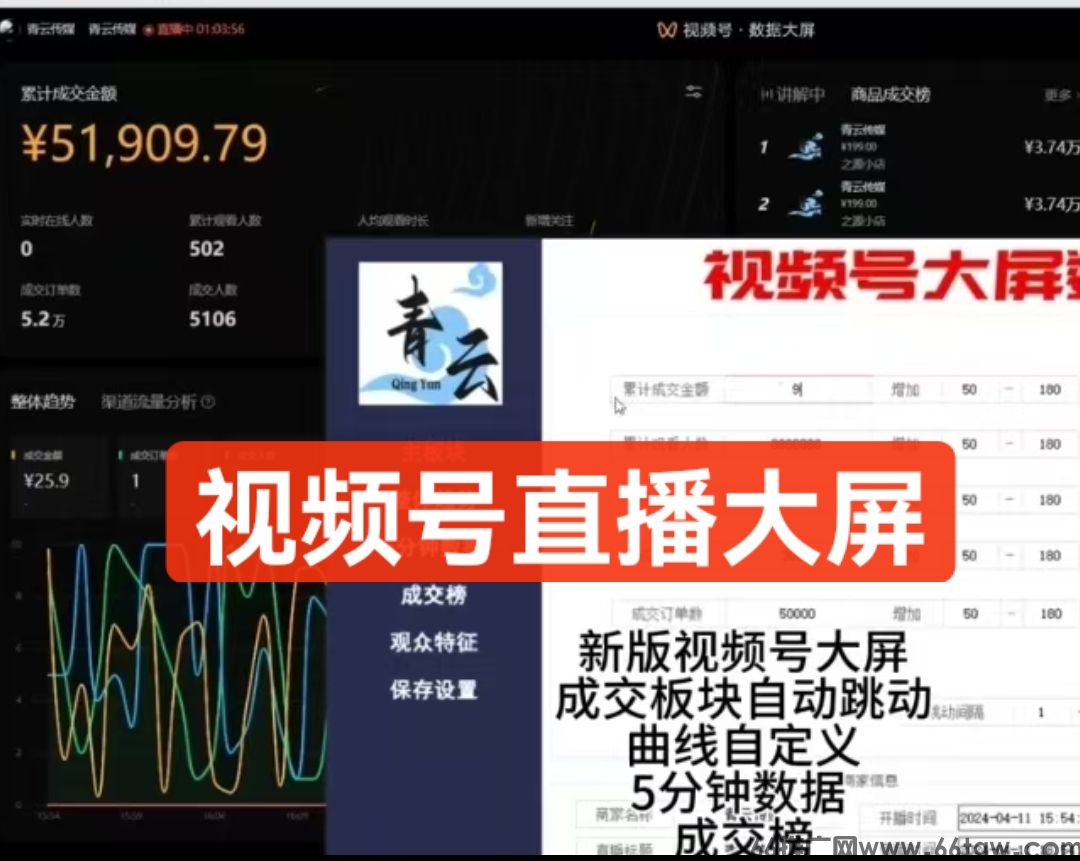 视频号修改器_视频号直播大屏修改器_自动