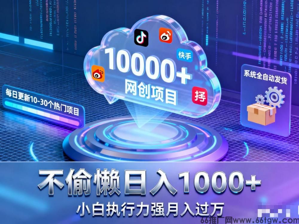 0囤货、0售后、全自动！这个“虚拟资源网