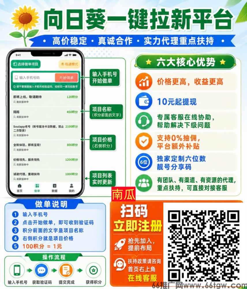 向日葵全网首发，官方直招最顶级，重磅来袭